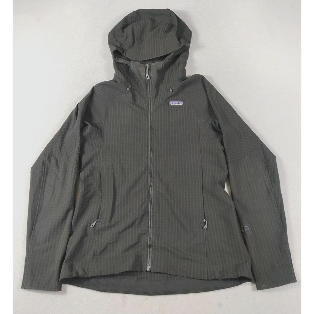 Patagonia Jacket Womens Small Black Hooded W's R1 TechFace Hoody Gorpcore Hiking